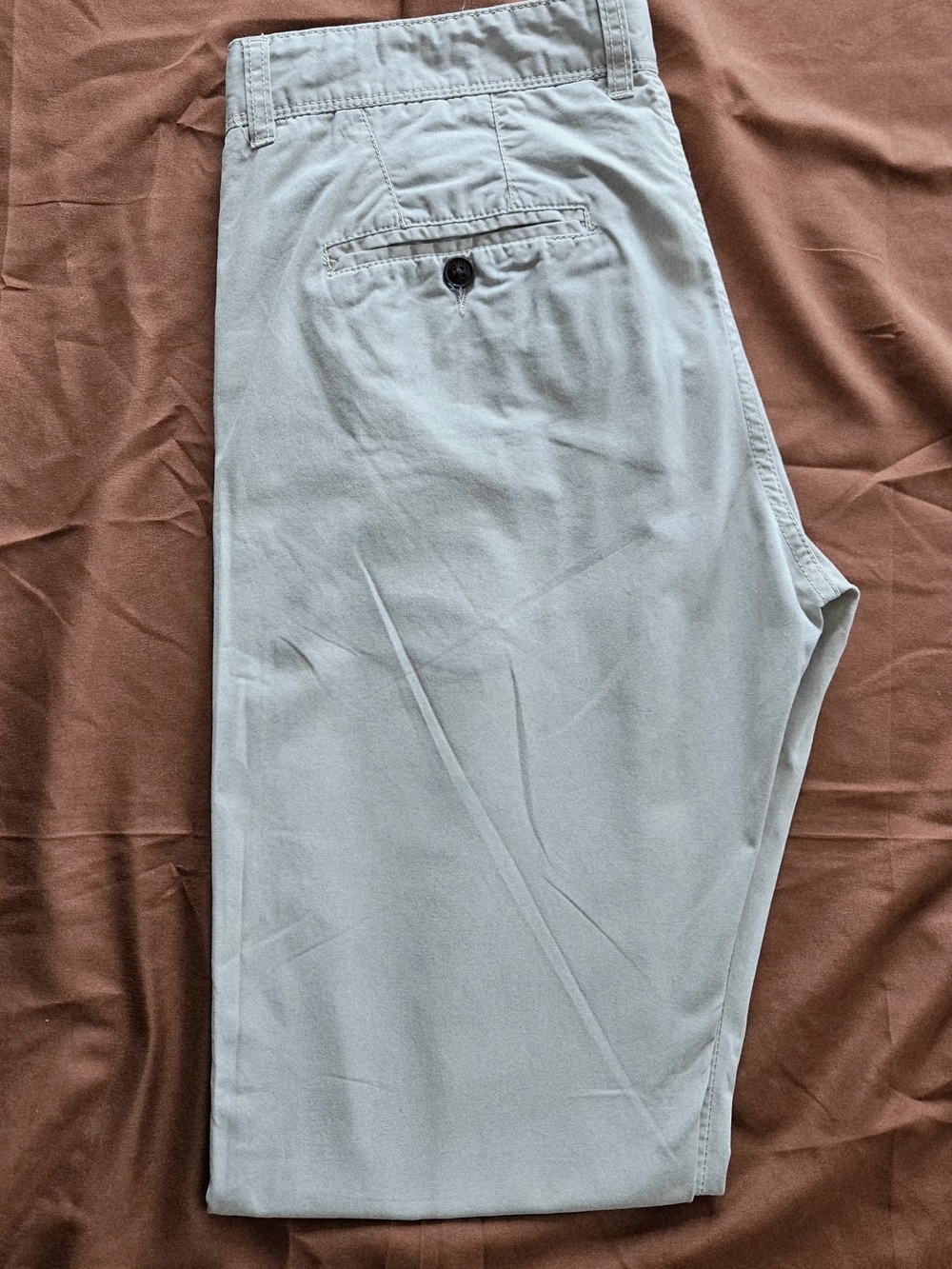 ​Alcott & Co. Men’s Khaki Chino Pants - Size 36 - Slim Straight Fit - Picture 12 of 12